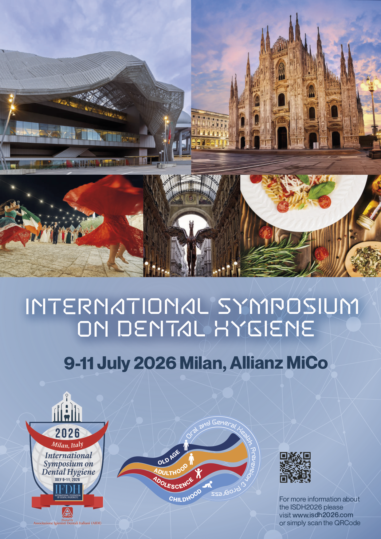 Конгресс Международной федерации гигиенистов стоматологических клиник (IFDH), 9 - 11 июля 2026, Милан (Италия) Конгресс Международной федерации гигиенистов стоматологических клиник (IFDH), 9 - 11 июля 2026, Милан (Италия)